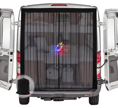 Produktbild von Moskitonetz Van mit Magnetverschluss 155x150cm für Mercedes Vito, VW Transporter
