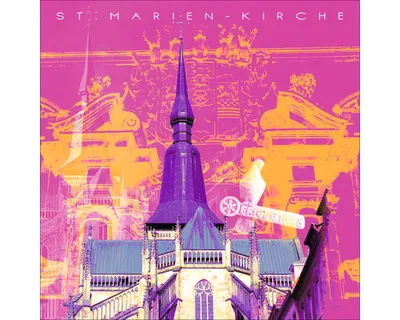 Produktbild von Glasbild Osnabrück St. Marien Kirche 50x50 cm