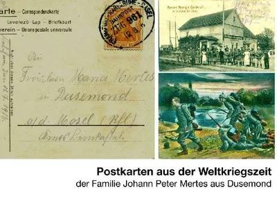 Produktbild von Postkarten aus der Weltkriegszeit