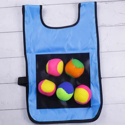 Obrázek produktu pro Vybíjená Sticky Vest venkovní házecí hra s 5 míčky pro dětské aktivity