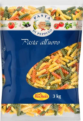 Produktbild von Recheis Peppino Fusilli Tricolore 3000g