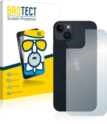 Produktbild von BROTECT Entspiegelungs Schutzglas für Apple iPhone 14 Plus (Rückseite) Schutzfolie Panzer Folie Glas Display Schutz matt