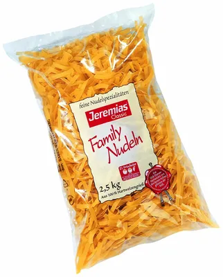 Image de Jeremias Classic Family tagliatelles 8mm spécialités de pâtes fines 2500g
