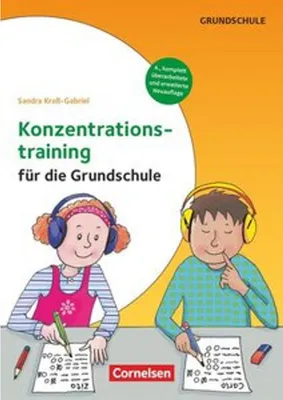 Produktbild von Konzentrationstraining für die Grundschule - Klasse 1-4