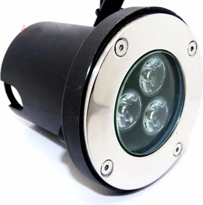 Image de Spot LED Encastrable Extérieur IP65 220V Sol 3W 80° - Blanc Neutre 4000K - 5500K