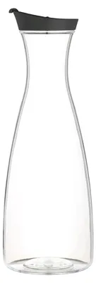 Productafbeelding van KitchenCraft waterkan, waterkruik of plastic kan met deksel, JUICEJAR, transparant, 1,5 liter