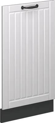Produktbild von Geschirrspülblende Vicco Fame-Line Weiß Landhaus 45 cm ohne Arbeitsplatte, Model 54505