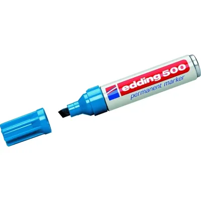 Zdjęcie produktu dla edding 500 marker permanentny jasnoniebieski