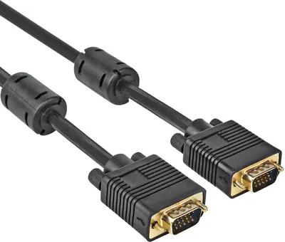 Obrázok produktu pre Allteq ALTQ-VGA-B-1, 1 m, VGA (D-Sub), VGA (D-Sub), samec, samec, čierna
