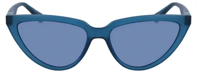 Productafbeelding van Dames zonnebril met cat-eye vorm en spiegelglazen
