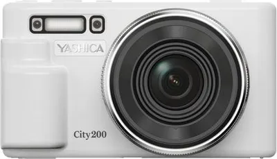 Produktbild von Yashica Fotokamera City 200 Weiß - Digitalkamera - CMOS