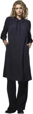 Produktbild von Redgreen Dytte Langarm-midikleid Schwarz M Frau Schwarz M