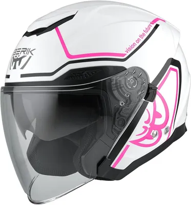 Produktbild von Berik OF669 Balika Jethelm, weiß/pink, XS