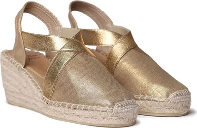 Produktbild von Toni Pons Fabi Keil-espadrilles Golden EU 41 Damen Golden EU 41