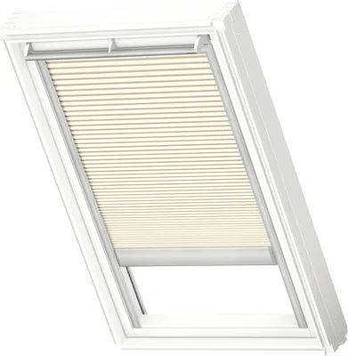 Produktbild von Velux Plissee-Faltstore solarbetrieben elfenbein uniPK08 1166S