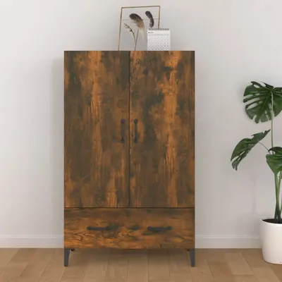 Immagine prodotto di vidaXL Credenza rovere fumé 70x31x115 cm materiale a base di legno