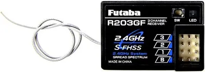 Obrázek produktu pro R203Gf S - Fhss/Fhss 3Ch Rx Fut5102519