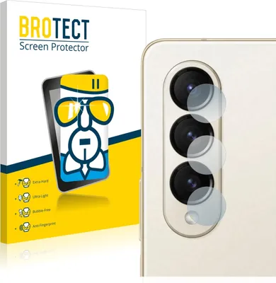 Produktbild von BROTECT Schutzglas für Samsung Galaxy Z Fold 4 (NUR Kameraschutz) Schutzfolie Panzer Folie Glas Display Schutz klar
