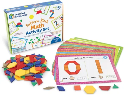 Zdjęcie produktu dla Materiały edukacyjne: Patroon Blok, Wiskunde, Aktywność 144 - Zestaw elementów