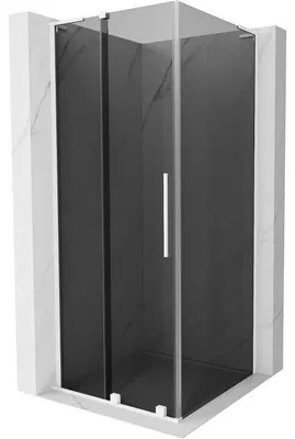 Obrázek produktu pro Mexen Velar L posuvný sprchový kout 110 x 110 cm, grafit, bílá - 871-110-110-43-20