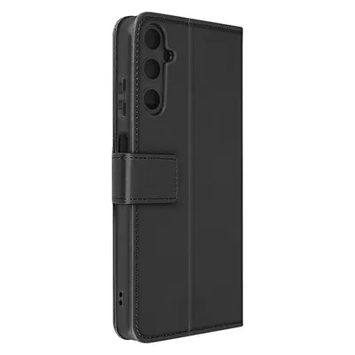 Produktbild von Samsung A05s Kunstlederhülle mit Kartenfächern und Standfunktion – Schwarz