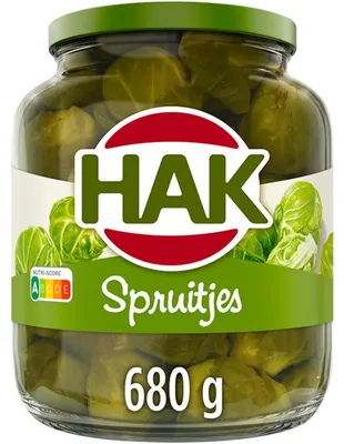Produktbild von Hak Brusselse Spruitjes 680g – Frische, knackige Rosenkohl, schonend gegart