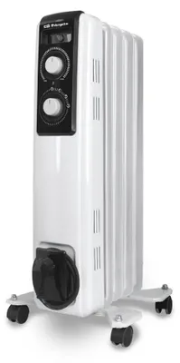 Obrázek produktu pro Orbegozo RF-1000, Olejový elektrický přímotop, Olej, Vnitřní, Podlaha, Černá, Bílá, Otočné