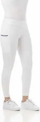 Produktbild von Ekkia RIDING WORLD Reithose Leggings Agadir für Kinder weiß, Kindergrößen:140 (10 Jahre)