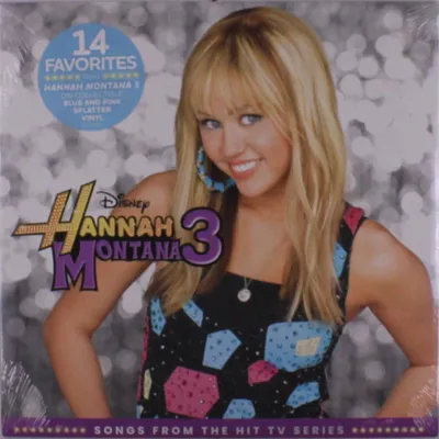 Obrázok produktu pre Hannah Montana: Hannah Montana 3 (vinyl, farebné prevedenie – modrá/ružová)