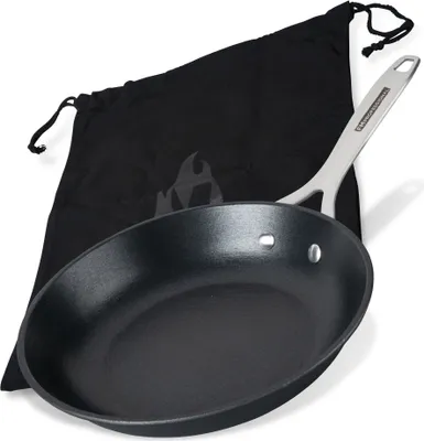 Produktbild von FMProfessional Force Pfanne aus Gusseisen 24 cm Bratpfanne mit hochwertiger Antihaftbeschichtung