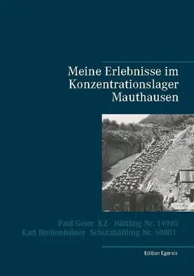 Obrázek produktu pro Meine Erlebnisse im Konzentrationslager Mauthausen