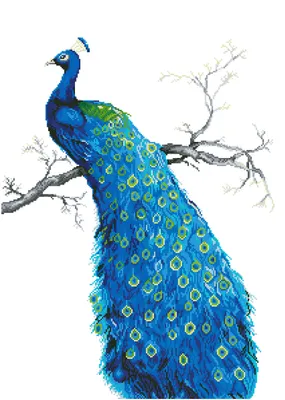 Produktbild von Blue Peacock Diamond Dotz: 60x84 cm