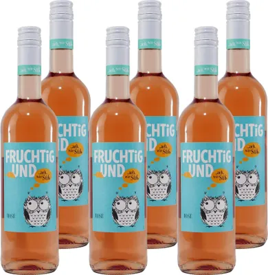 Produktbild von Fruchtig und ... ach wie Süß Roséwein -lieblich- (6 x 0,75L)