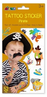 Obrázek produktu pro AVENIR Tattoo Sticker Pirate