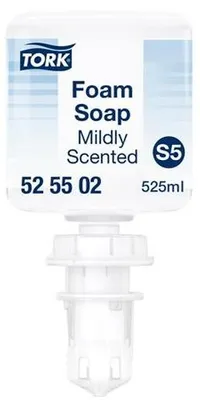 Image de TORK 525502 Savon mousse doux et parfumé Système S5, 525ml