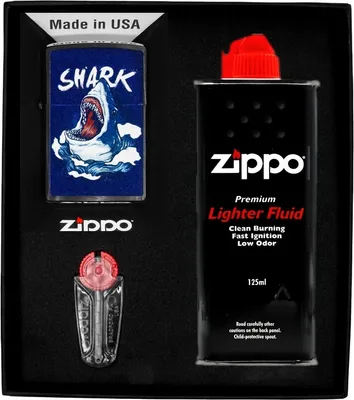 Produktbild von ZIPPO Feuerzeug SHARK DESIGN Geschenkset Nr. 1