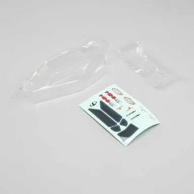 Produktbild von Losi Body, Wing, Clear: Mini-B