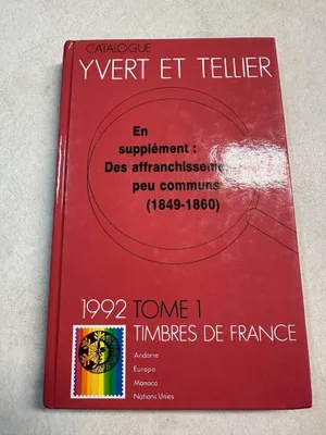 Produktbild von Catalogue de Timbres de France, tome 1 : 1992