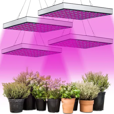 Immagine prodotto di Jopassy 4PCS lampada per piante LED, 45W con 225 LED rossi e blu luce per piante luce per piante, lampada di crescita LED, lampade di crescita per piante da interno, fiori in giardino