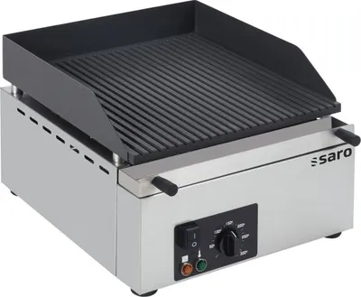 Immagine prodotto di Piastra per griglia SARO modello GPK 410 scanalata
