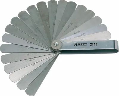 Produktbild von Hazet Fühlerlehre 2147, Länge 84 mm, 0,05 - 1,0