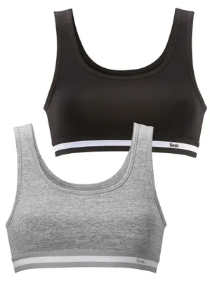 Produktbild von Bench Bustier 2 -teilig grau-meliert, schwarz Größe 182