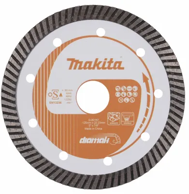 Zdjęcie produktu dla Tarcza Diamentowa 125X22.23 D-80167 Makita