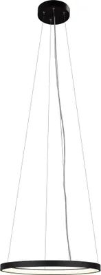Zdjęcie produktu dla Żyrandol LED AGARI czarny 35W Neutralna biel 4682lm aluminium wym:150x57x57cm IP20 Shilo