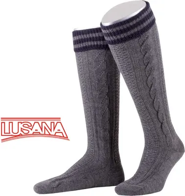 Produktbild von Lusana Trachtenstrümpfe, handgekettel