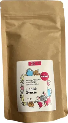 Produktbild von Kvitok Magischer Schaum in Pulverform Süße Früchte 300 g