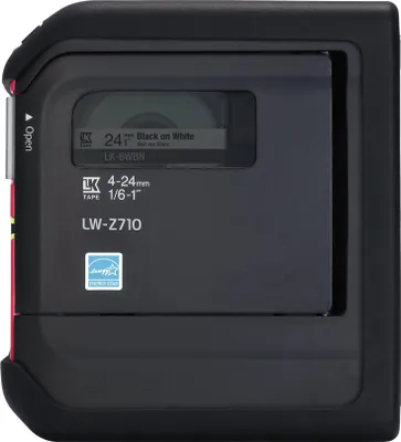Immagine prodotto di Epson LabelWorks LW-Z710 - Etichettatrice - monocromatica - trasferimento termico - rotolo (2,4 cm) - 180 dpi - fino a 15 mm/sec - USB, Bluetooth - nero, grigio chiaro