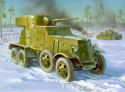 Image de Zvezda 1:35 BA-3 WA