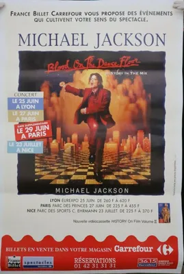 Productafbeelding van Michael Jackson - Tour 1997 - Affiche / Poster - 100x150 cm