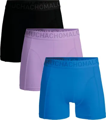 Produktbild von Muchachomalo Herren Boxershorts – 3er Pack – Microfaser & Stretch – Leichte Sport-Unterwäsche – Größe S - MICROFIB1010-33